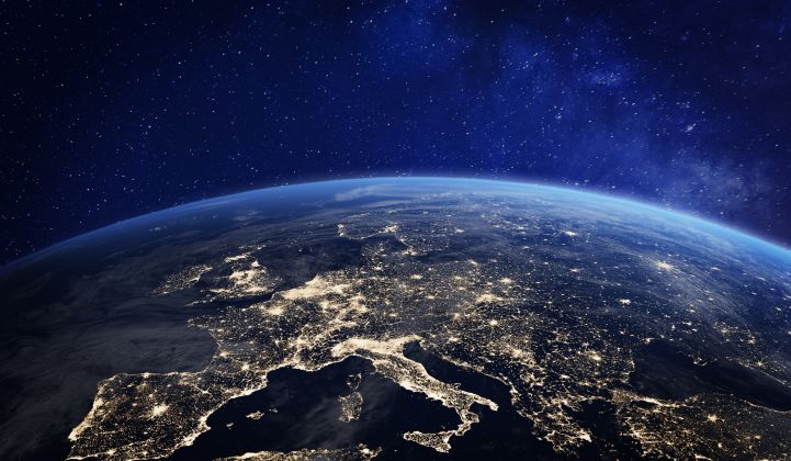 earth from space