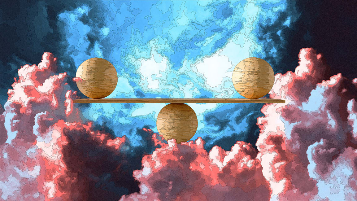 planets on a scale of justice