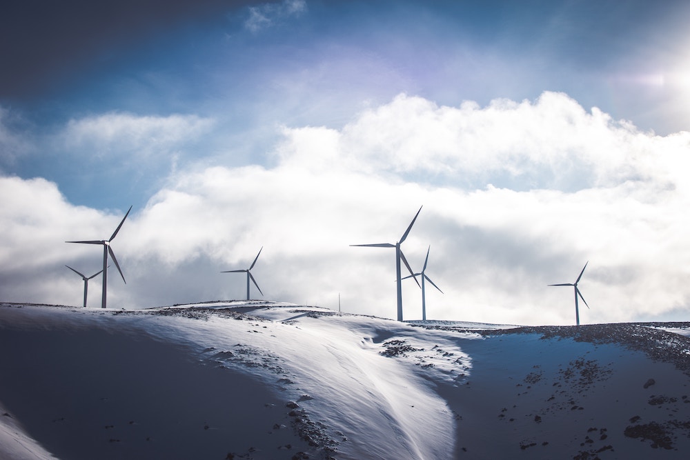 wind turbines